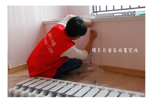 施工流程 老房明装暖气片安装方便,对家人影响小,是现在人们房屋装修